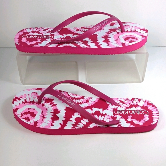 Calvin Klein flip flops Pink - Picture 4 of 7